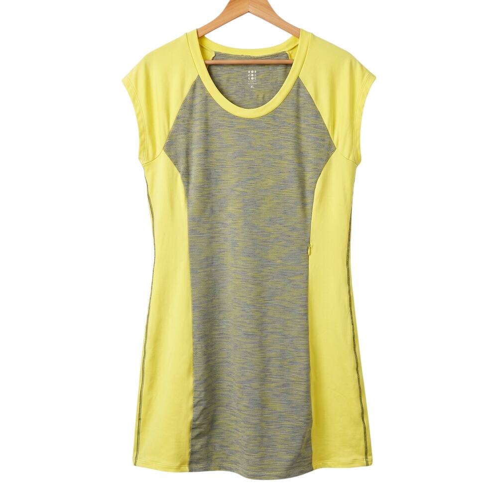 Title Nine Women's XL Minimalist Athleisure Outdoors Shift Dress Color Block
